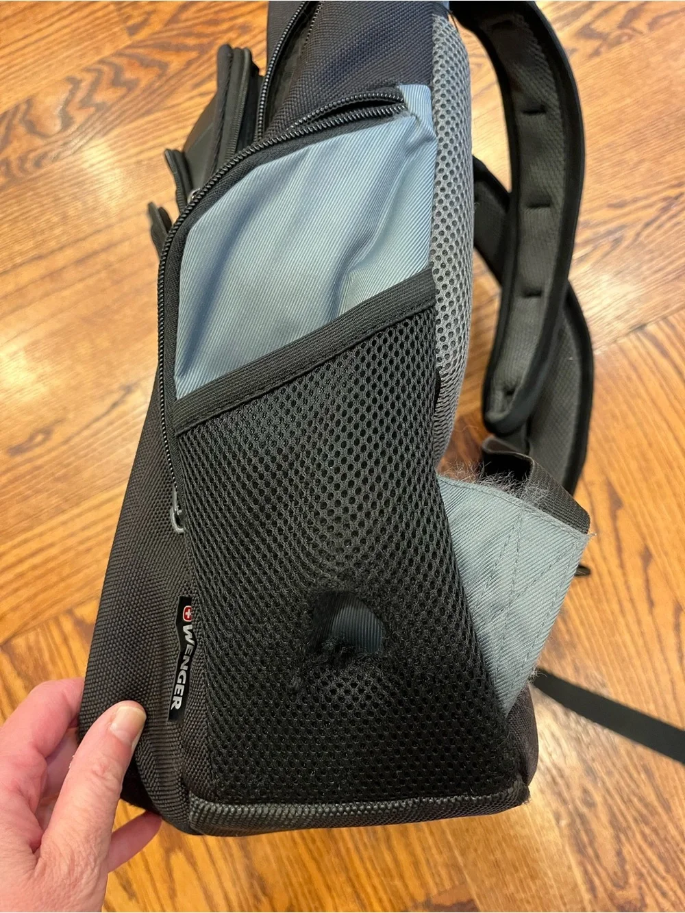 Wenger Swiss Gear Pegasus 17” Black Laptop Backpack